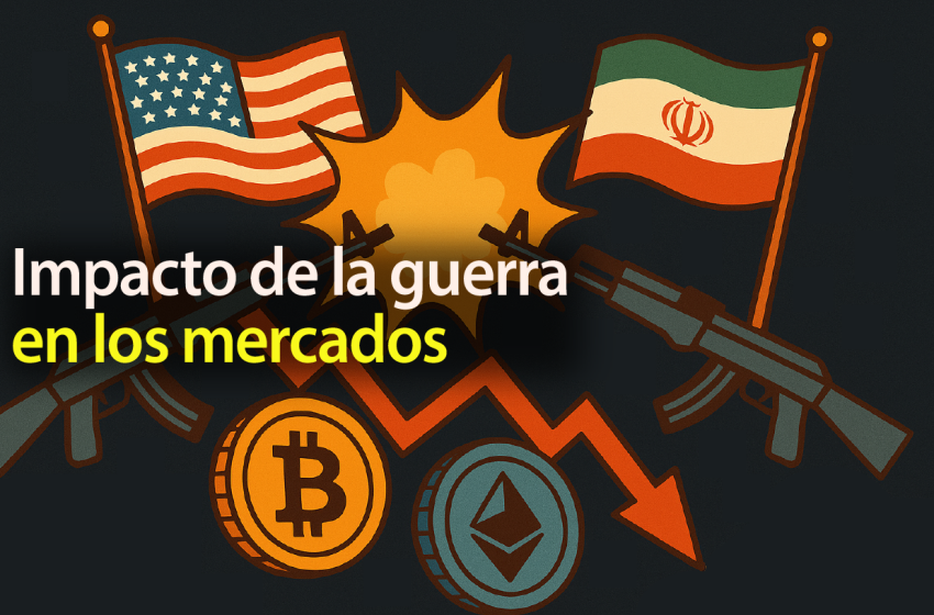  Mercado cripto en rojo tras ofensiva militar de EE. UU.